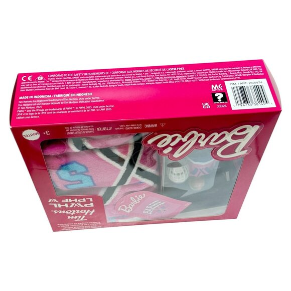 Tim Hortons Box Set PWHL Barbie Hockey Player Doll & Blanket Blonde New Ltd Ed - Picture 7 of 10